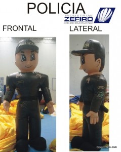 POLICIA FRONTAL Y LATERAL