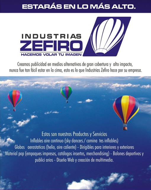 Industrias Zefiro productos