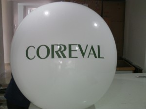 Esfera de Helio Inflable Publicitario CORREVAL