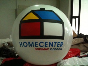 Balón Inflable Publicitario HOMECENTER