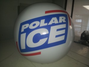 Balones Inflables Publicitarios Polar Ice